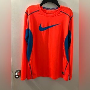 EUC Nike Pro Combat Fitted Dry-Fit Boys shirt in XL